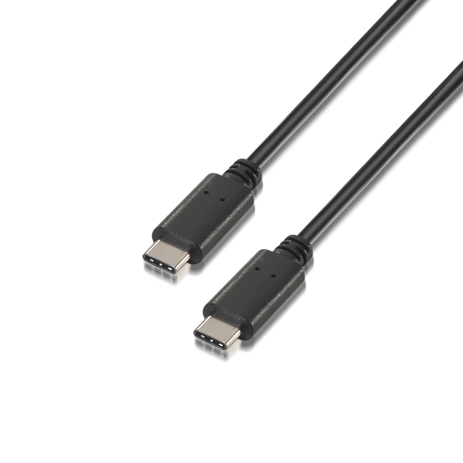 Cable USB 3 m USB 2.0 USB C Negro