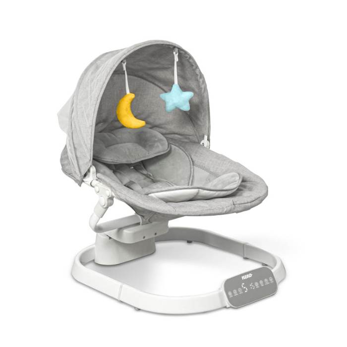 Cadeira de baloiço eletrónica para bebés NENO Nube