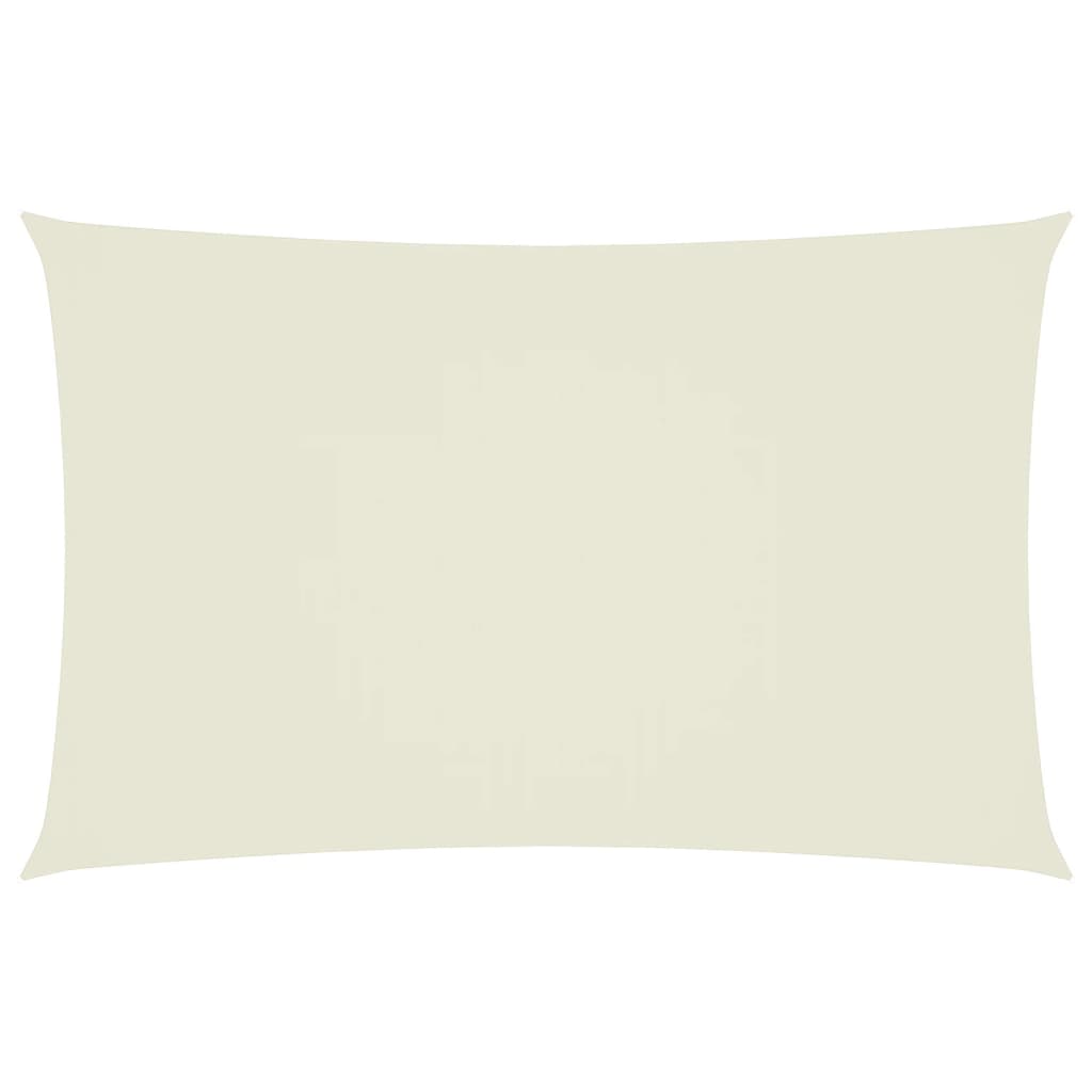 vidaXL Toldo de vela rectangular tela Oxford 5x8 m Color Antracita, Beige, Crema