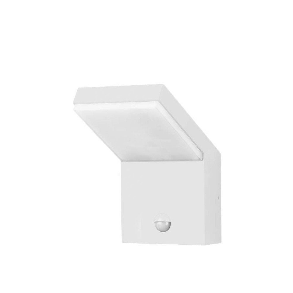 Aplique de pared LED IP54 18W con sensor, Blanco 2200K/2700K/3000K, sensor de movimiento y sensor crepuscular - Beneito & Faure