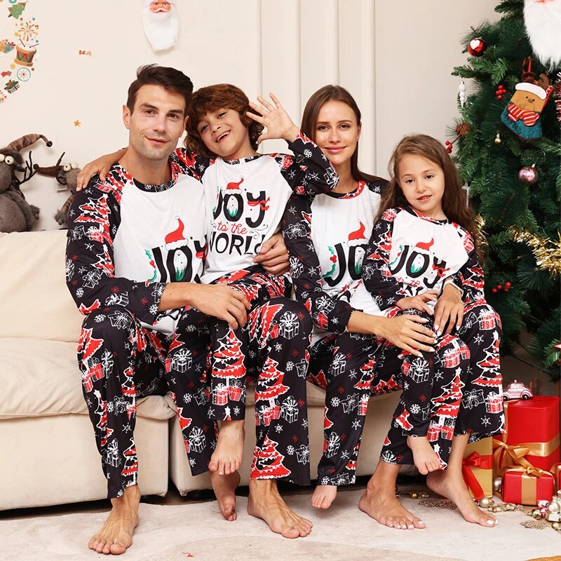 Conjuntos de pijamas de Navidad para madre e hija, peleles para bebé, ropa  de dormir de Navidad, conjuntos de ropa a juego para familia, 2023