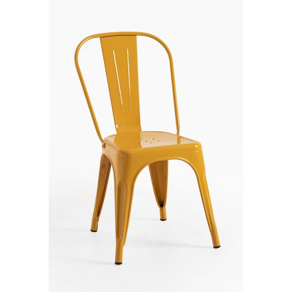 Regalos Miguel - Packs Sillas Comedor - Pack 2 Sillas Torix - Naranja Azafrán
