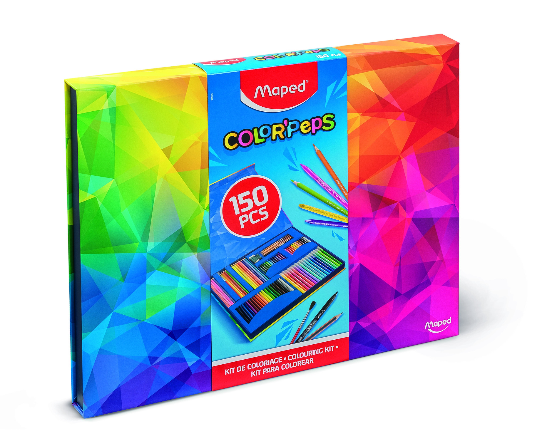 Kit de Pintura Maped 150 Piezas - Estupendo Set para Colorear