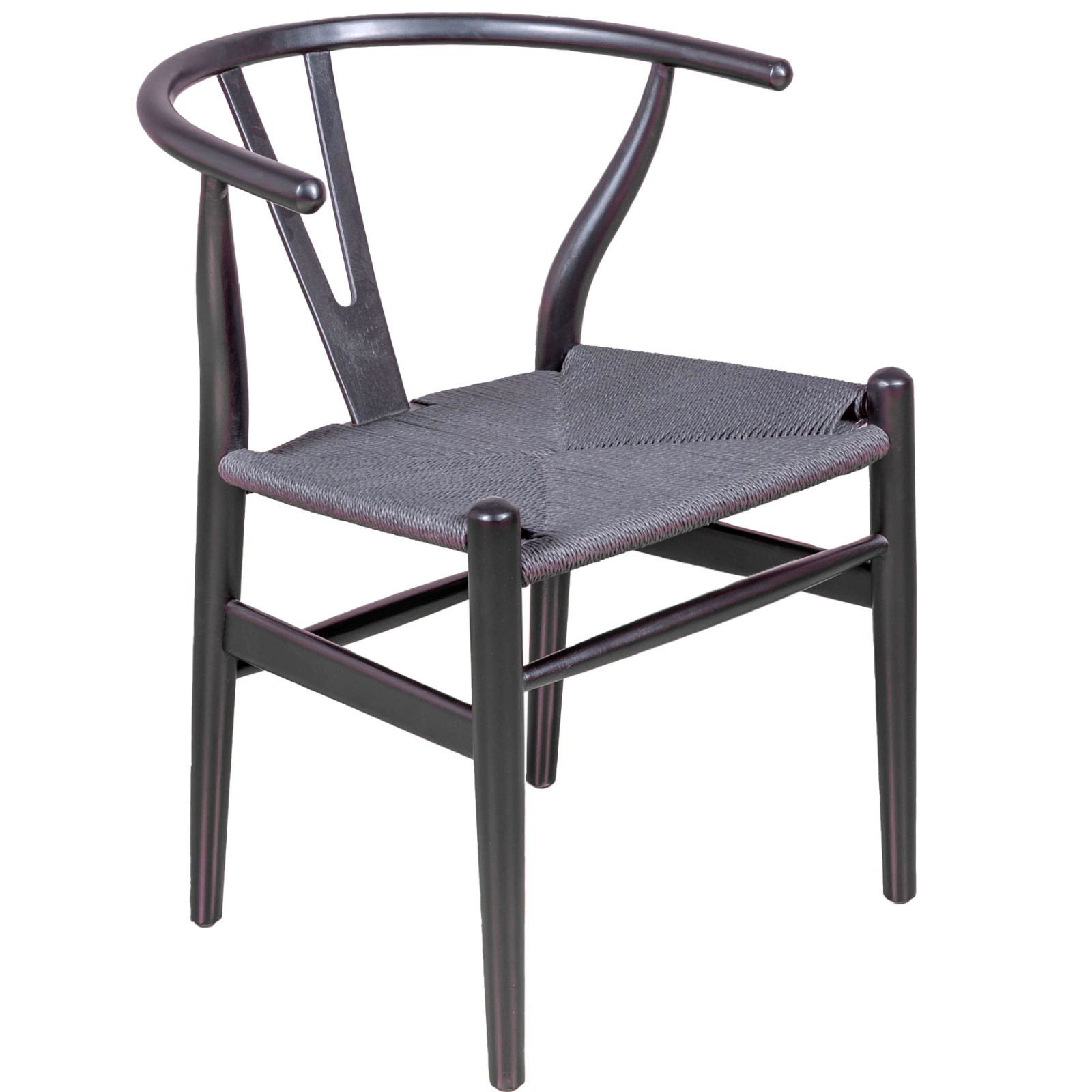 Nest Dream - Silla nórdica en madera de haya natural y cuerda ecológica - Wish