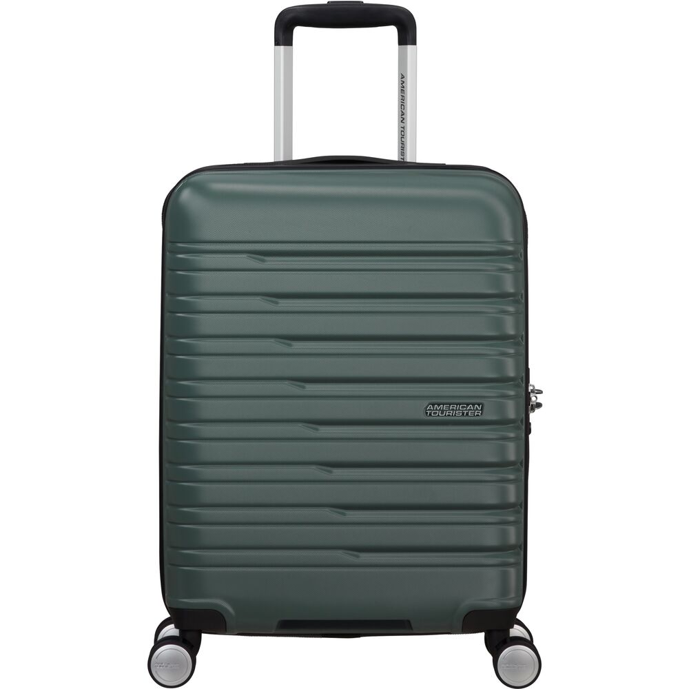 Maleta Cabina Verde American Tourister Flashline 55 cm Dark Forest