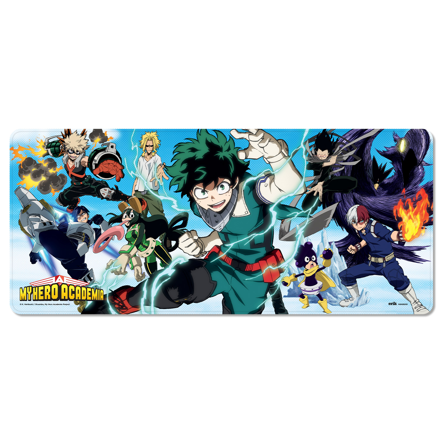 Grupo Erik Erik Erik Erik Erik Erik Erik Alfombrilla Ratón XL My Hero Academia Protector de Escritorio Textil Alta Densidad