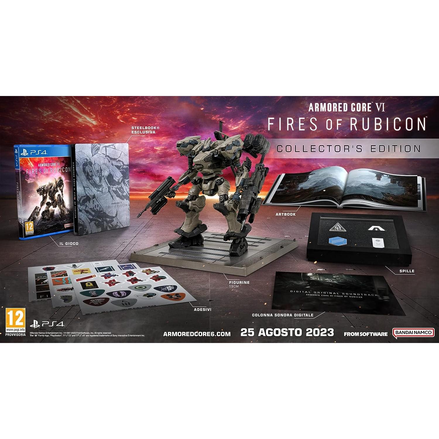 Armored Core VI Fires of Rubicon Collectors Edition-PlayStation4-NuevoPrecintado-PALEspaña