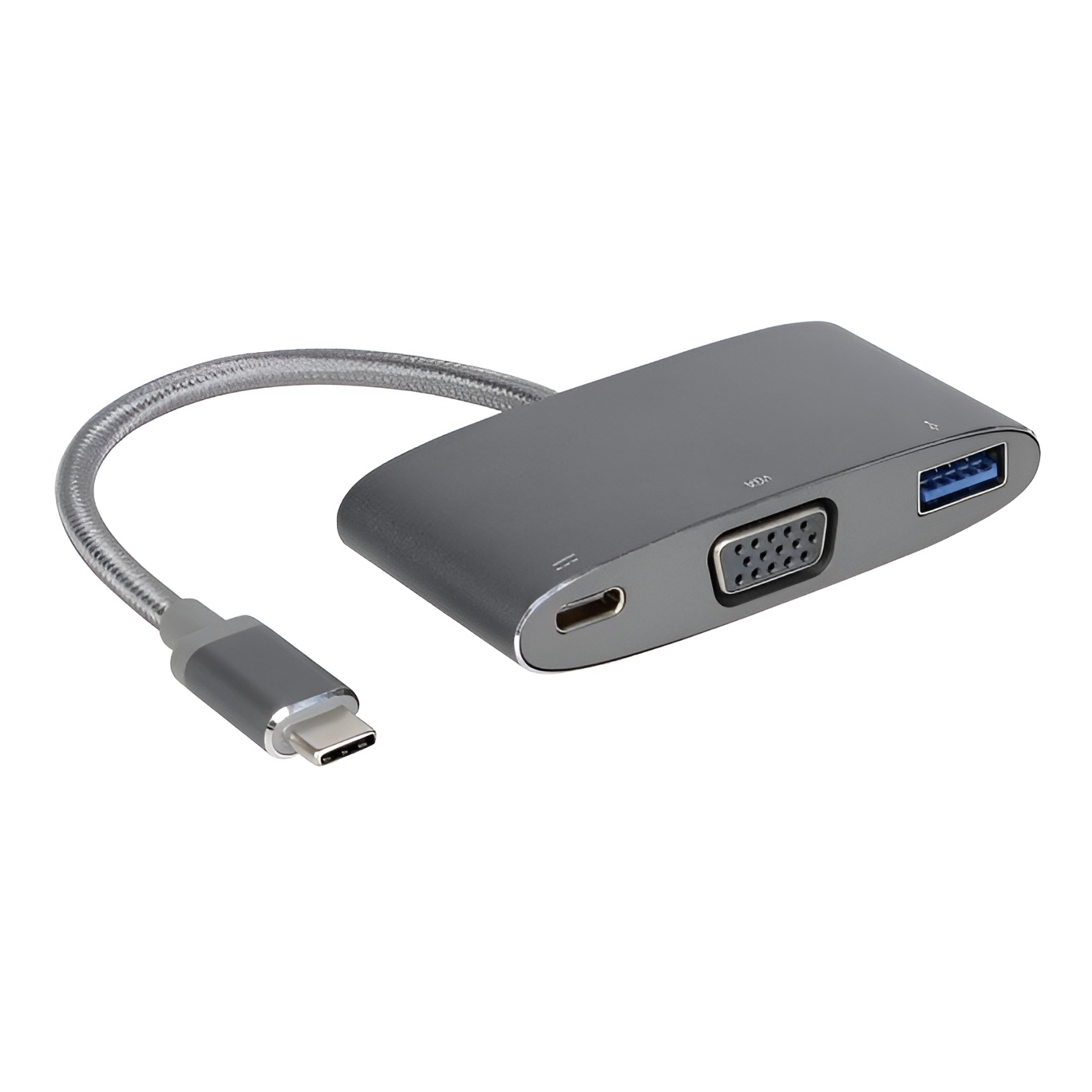 Innergie "Magic Cable USB Tipo C a USB de a, de Carga y sincronización de Cable 1m Oro Gris Gris