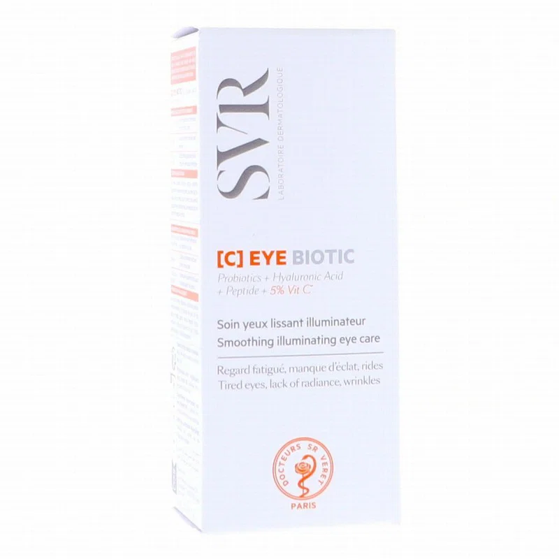 SVR [C] Eye Biotic 15ml | Contorno de Ojos Iluminador y Suavizante