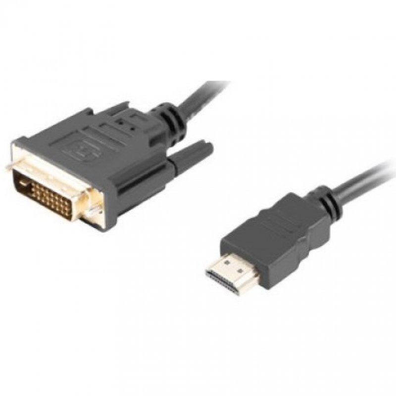 Lanberg hdmi cable 4k to dvi-d male/male 1.8m black