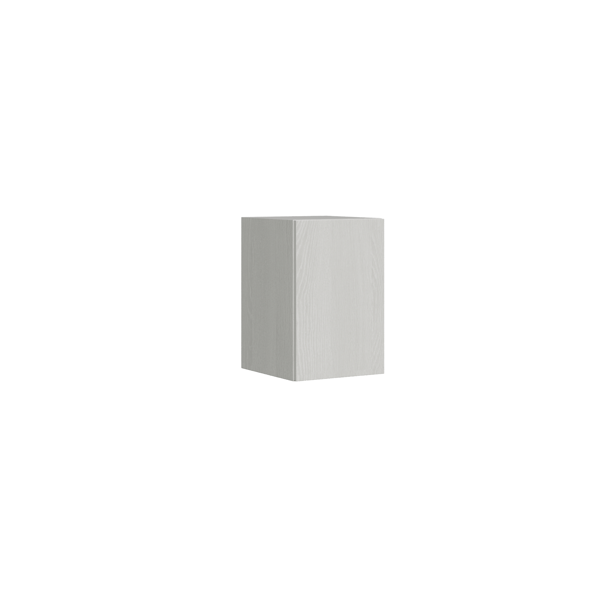 Mueble de pared An.40 Al.60 Pr.39,2 izquierda-derecha Fresno blanco - Itamoby
