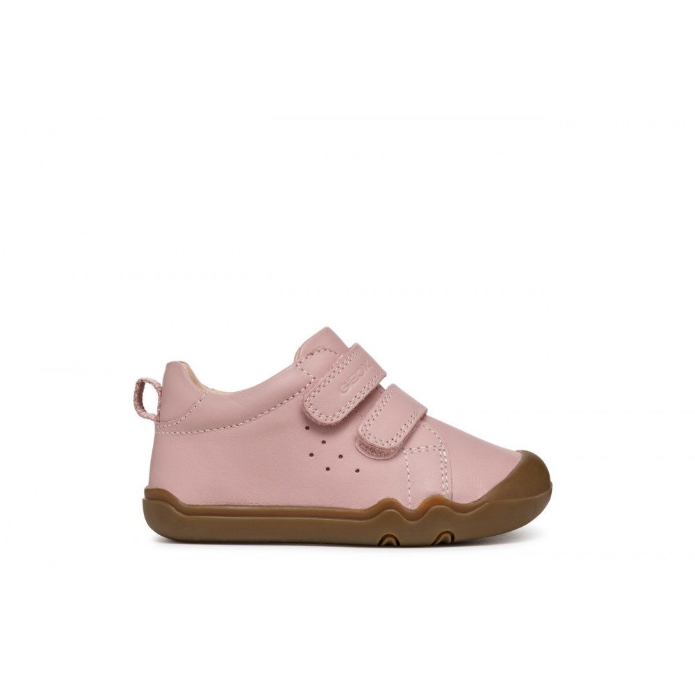 Zapatos primeros pasos bebé niña GEOX B4663AC8014 BOTITA VELCROS NAPPA OLD ROSE 36220 25I