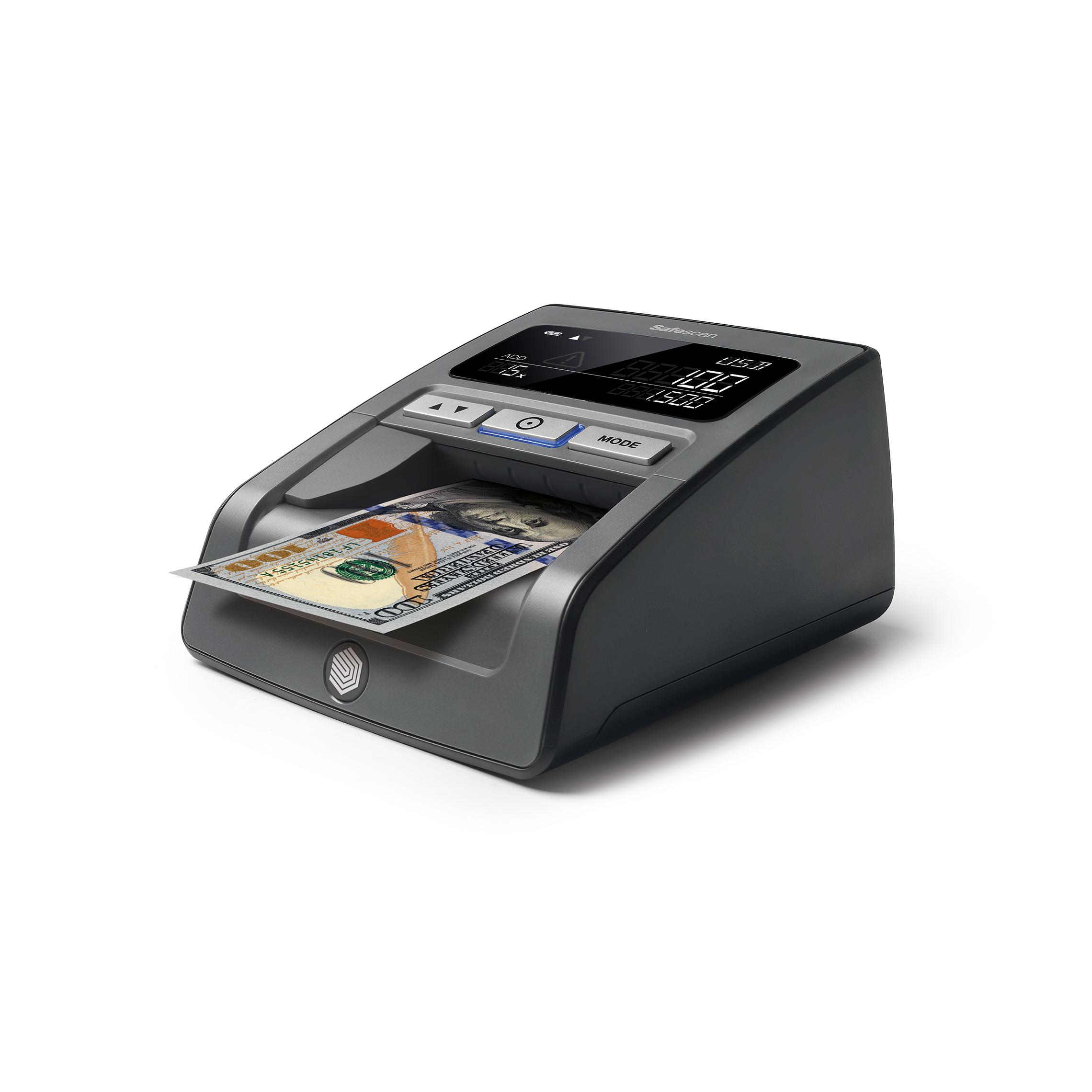 Detector automático de Billetes Falsos Safescan 185-s con alta tecnología con 100% de fiabilidad de fácil uso