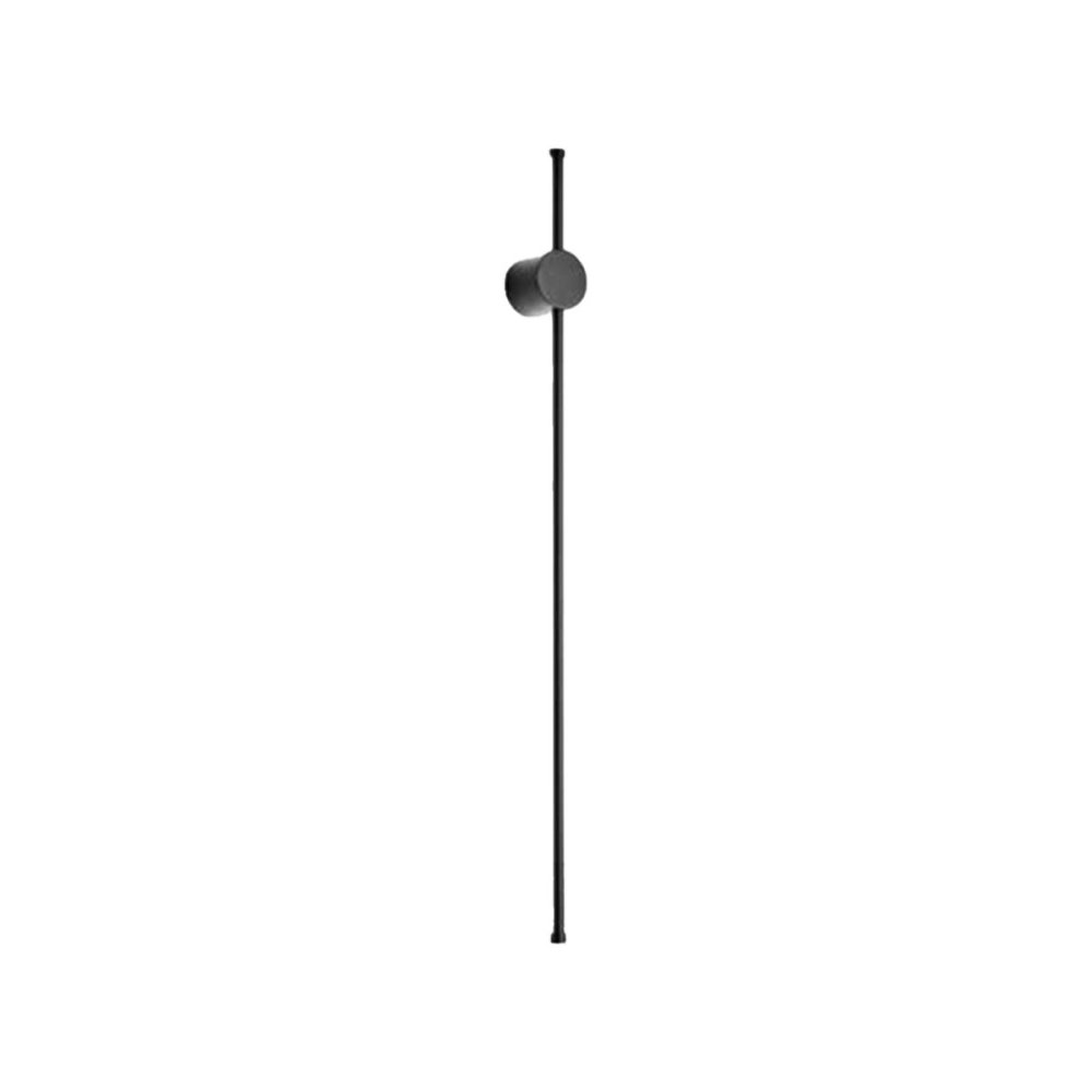 Aplique de pared LED CLOCK en aluminio 20W 3000K Perenz 97 cm Negro