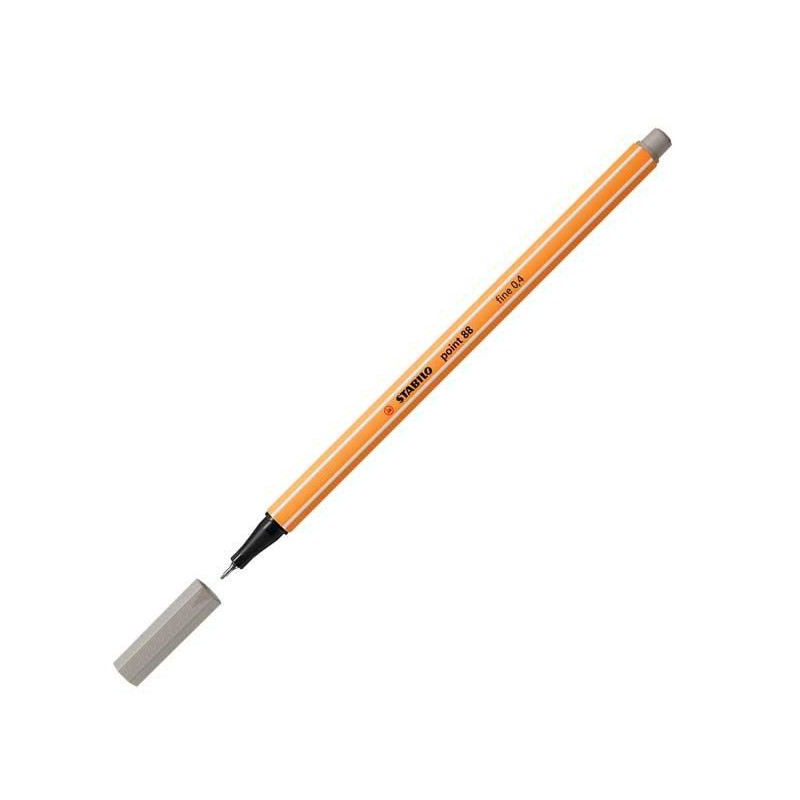 STABILO - point 88 rotulador de punta fina Gris 1 pieza(s) - 88/93 88/93