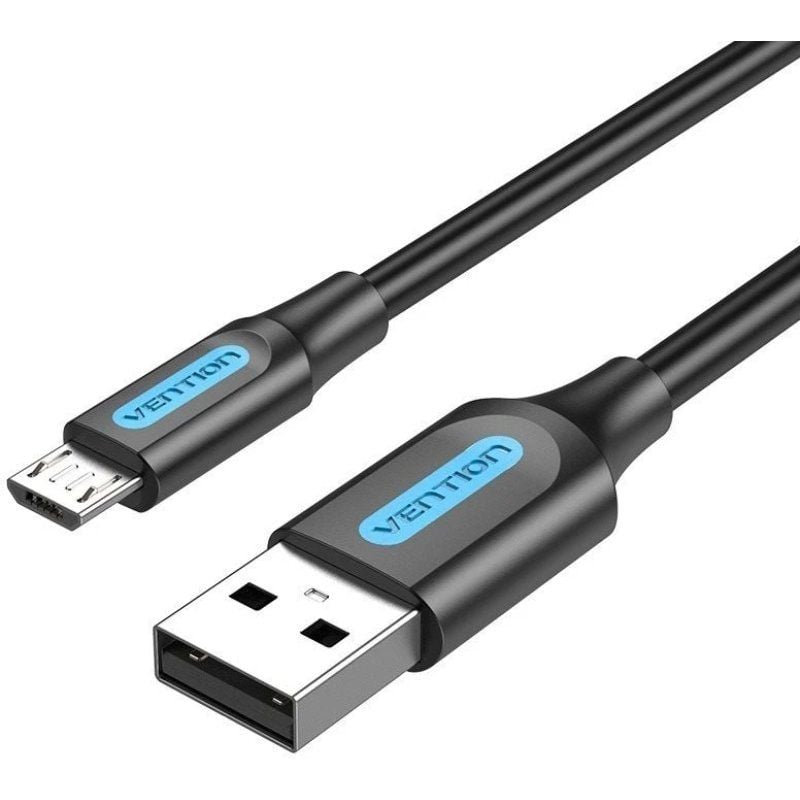 Vention Cable USB 2.0 3A COLBH/ USB Macho - MicroUSB Macho/ 2m/ Negro