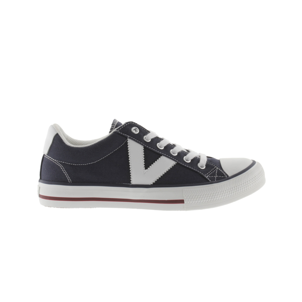 Victoria Tribu Zapatillas de lona con logotipo en contraste y puntera de goma 1065164