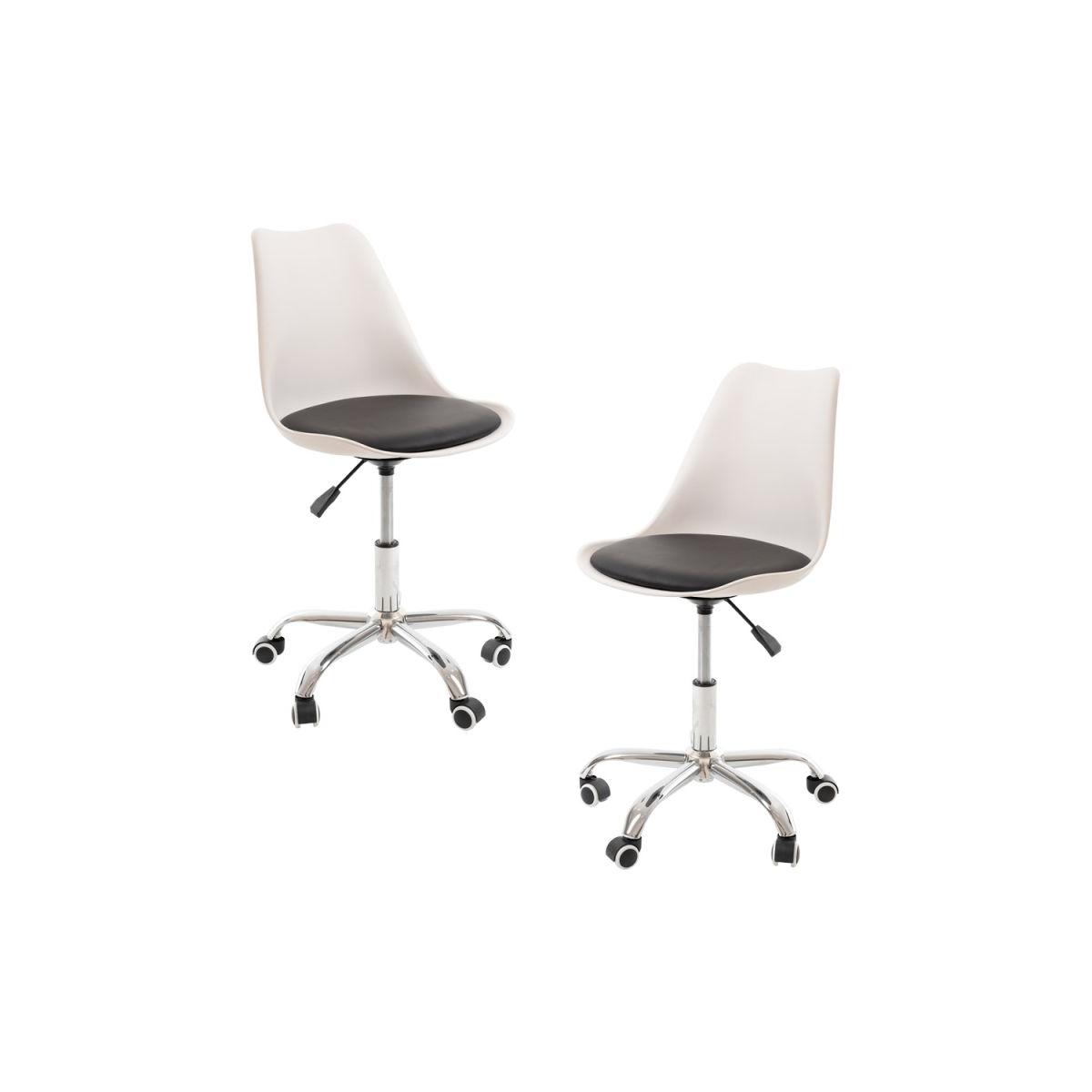 Regalos Miguel - Packs Sillas - Pack 2 Sillas Neo - Blanco y Negro