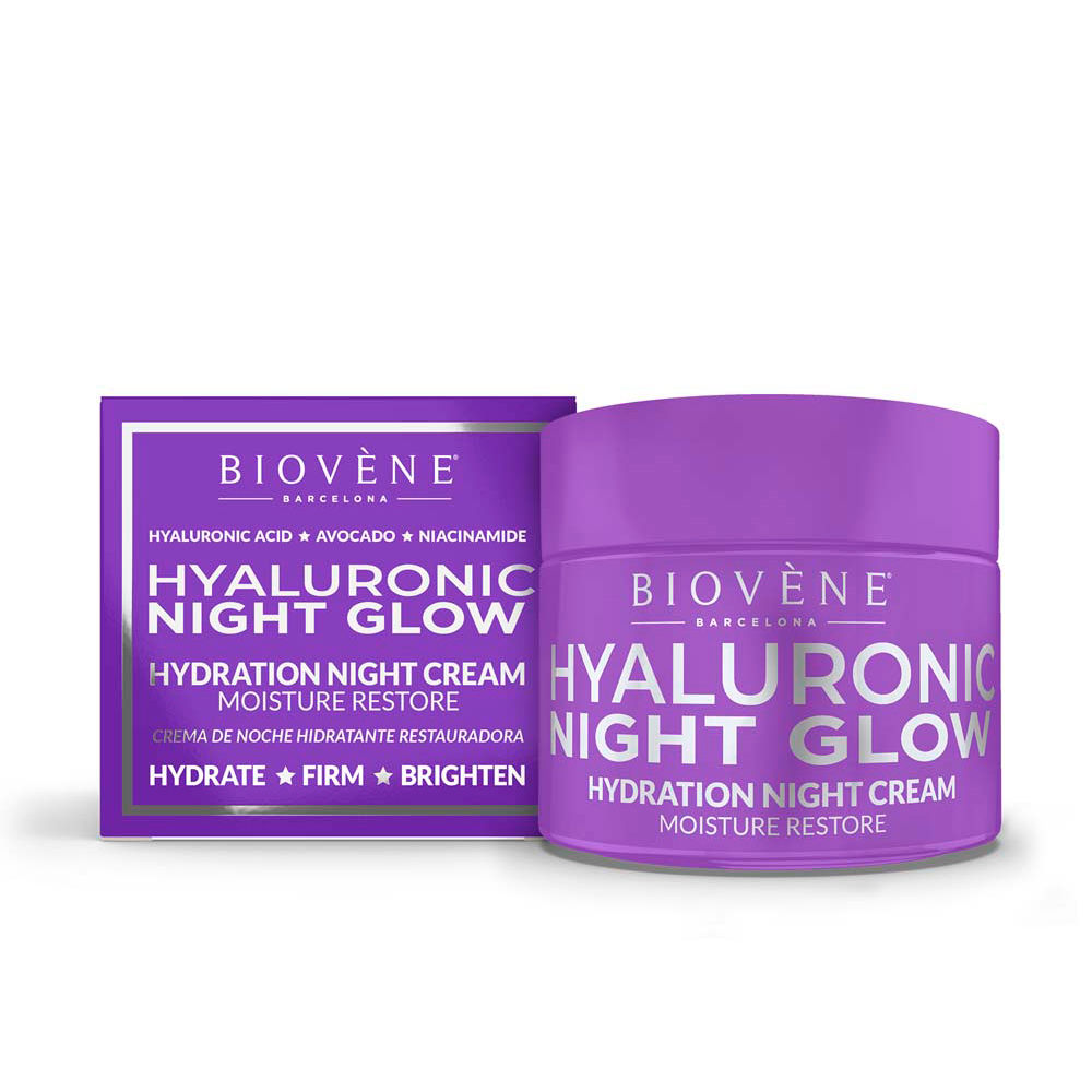 Biovenè - Cosmética Facial Biovenè HYALURONIC NIGHT GLOW hydration night cream moisture restore