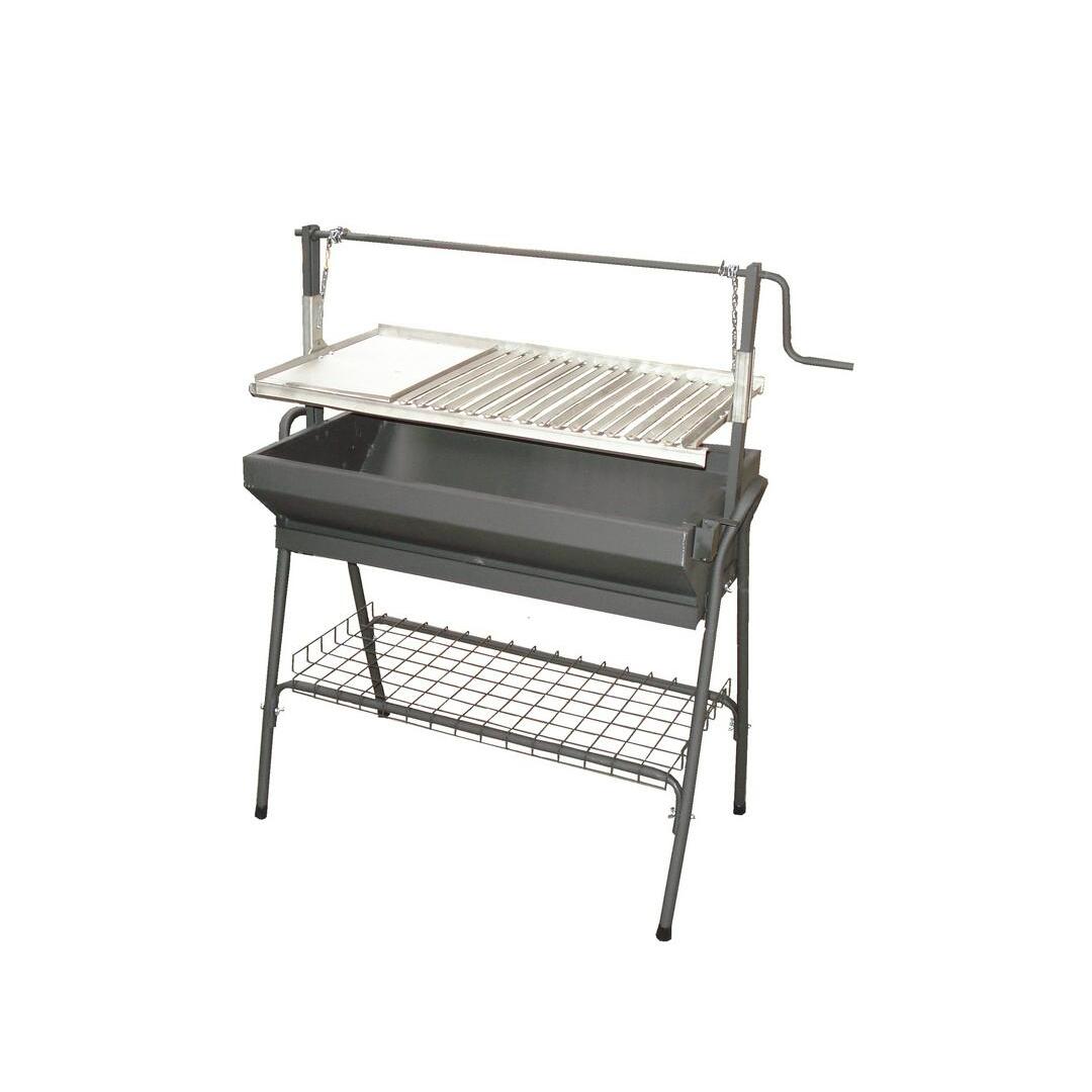 BARBACOA SANTANA PARRILLA PLANCHA REGULABLE 80 CM ALPIS