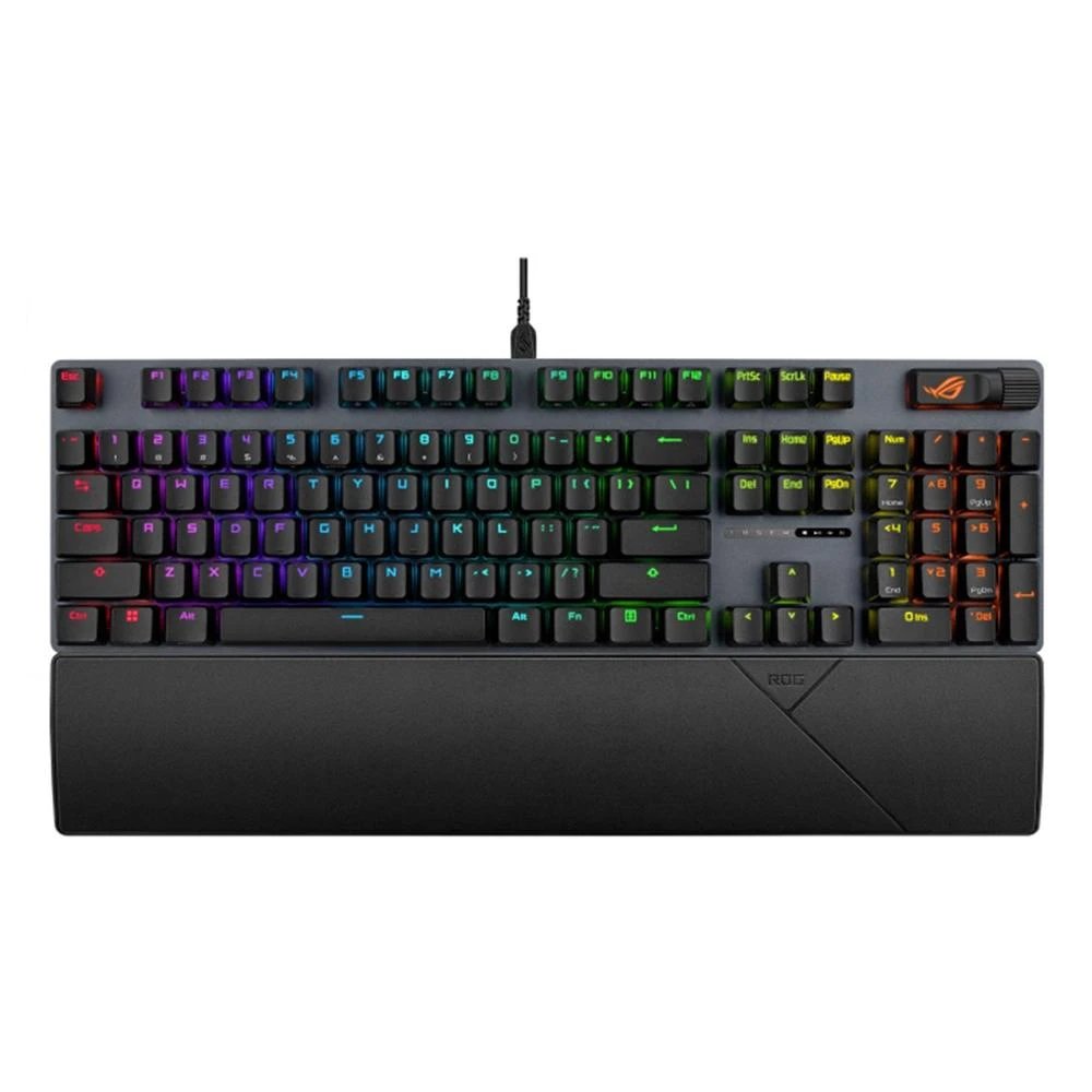 Teclado Asus 90MP03XF-BKSA00 | Gaming, mecánicos ROG NX, Retroiluminado, RGB multicolor, USB 2.0 alámbrico