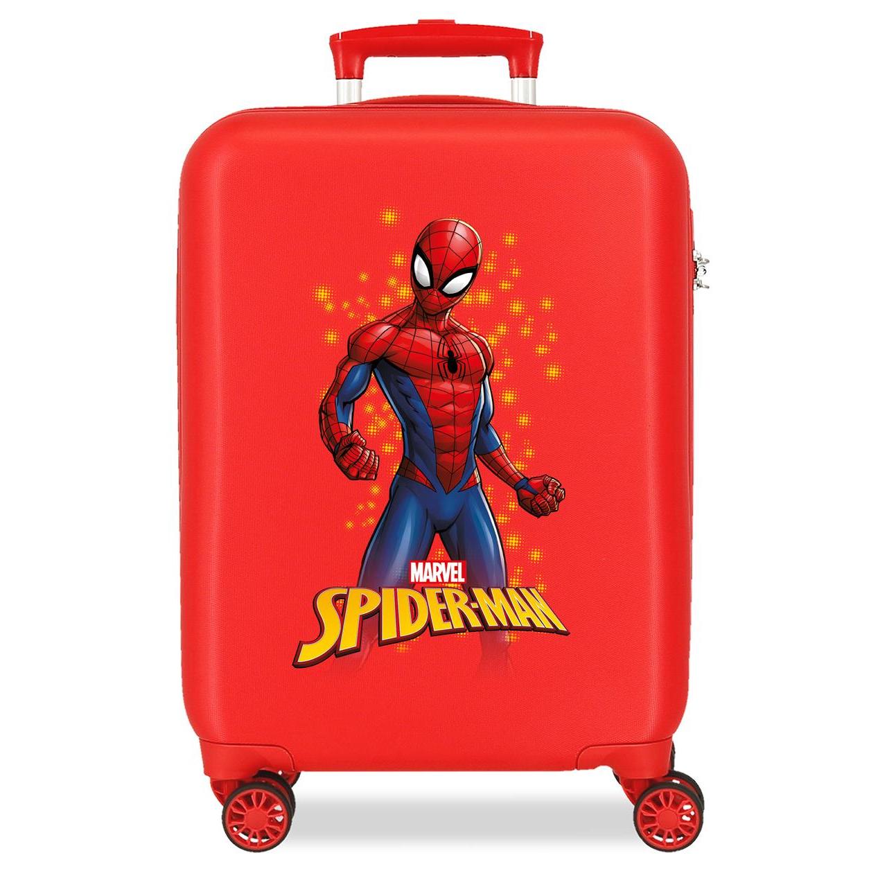 Maleta de cabina Marvel Spiderman Brave ABS 50cm con capacidad de 28,4L