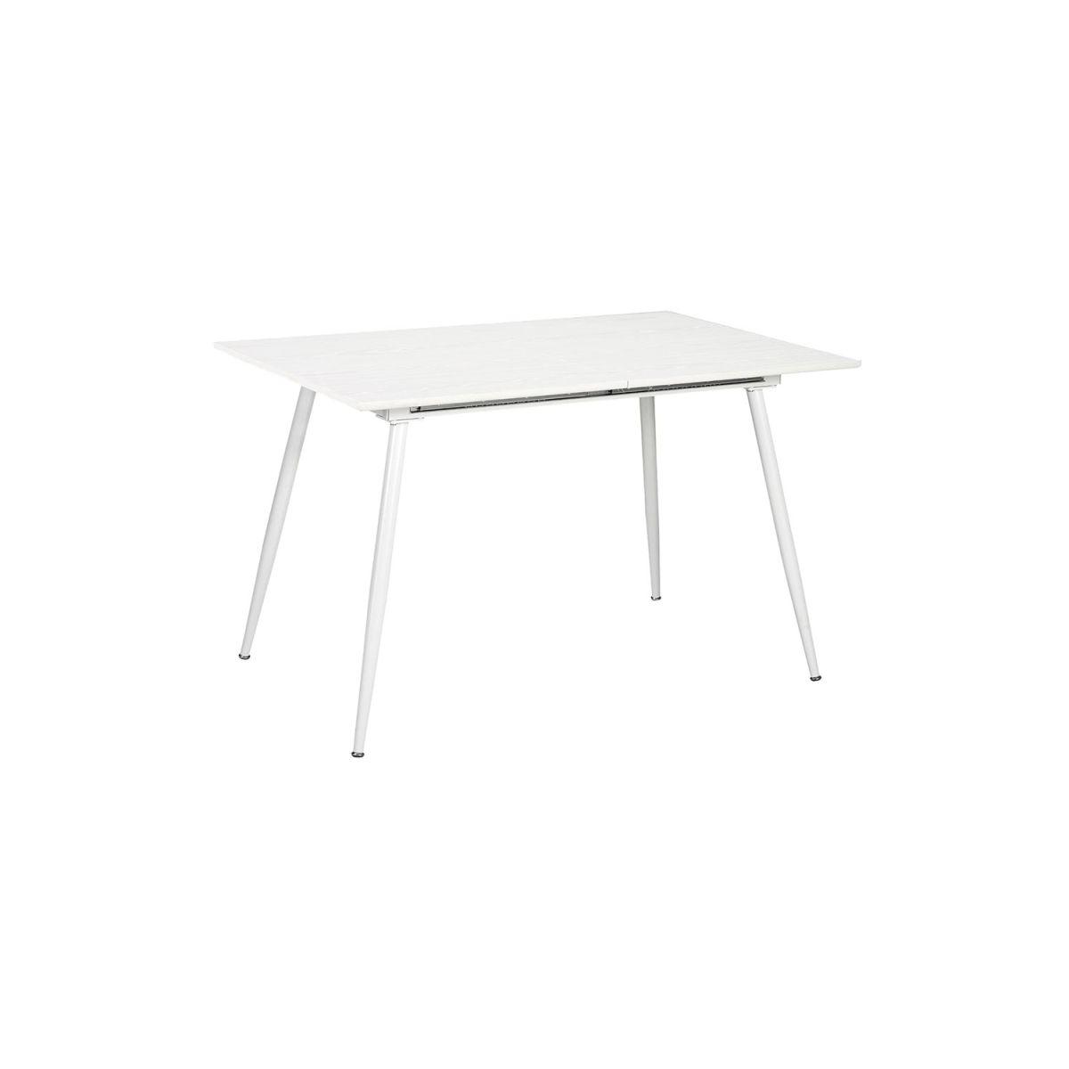 Regalos Miguel - Estilo Nórdico - Mesa Extensible Tabela 120 - 160cm - Blanco