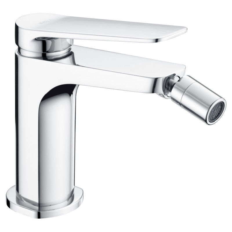 Imex Nápoles BDN047-2 grifo monomando latón cromado para bidé sobre repisa
