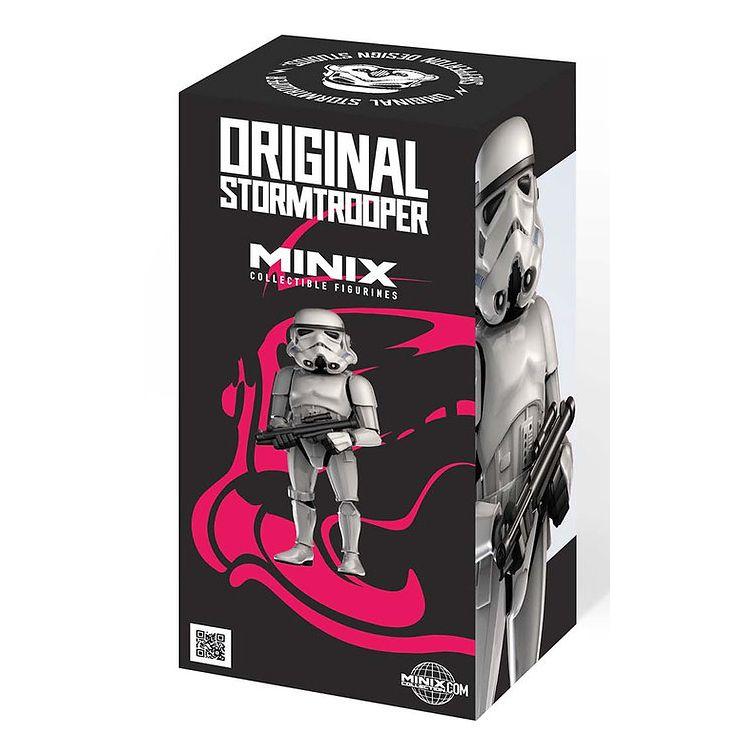 MINIX - Figura coleccionable Star Wars Stormtrooper MN17331 para fans de la saga, diseño detallado y duradero, ideal como regalo o para exhibición