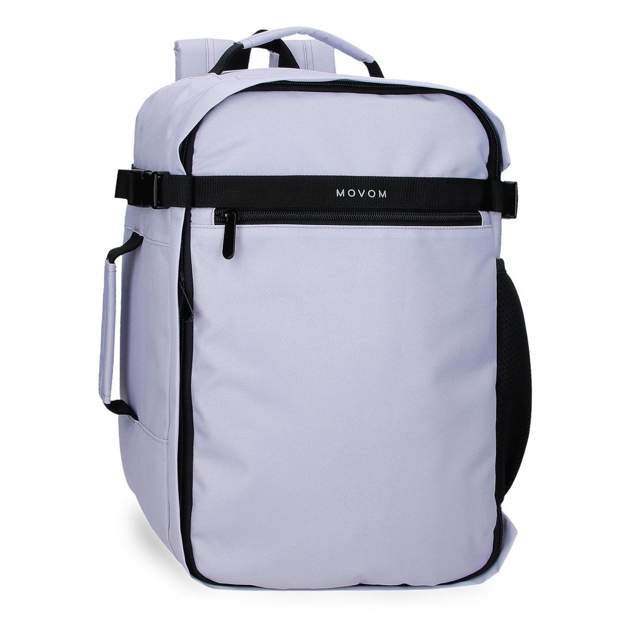 Mochila de Cabina Movom Foster 30x40x20 cm - Diseño Ergonómico, Amplio Compartimento y Bolsillos Organizadores para Cabina