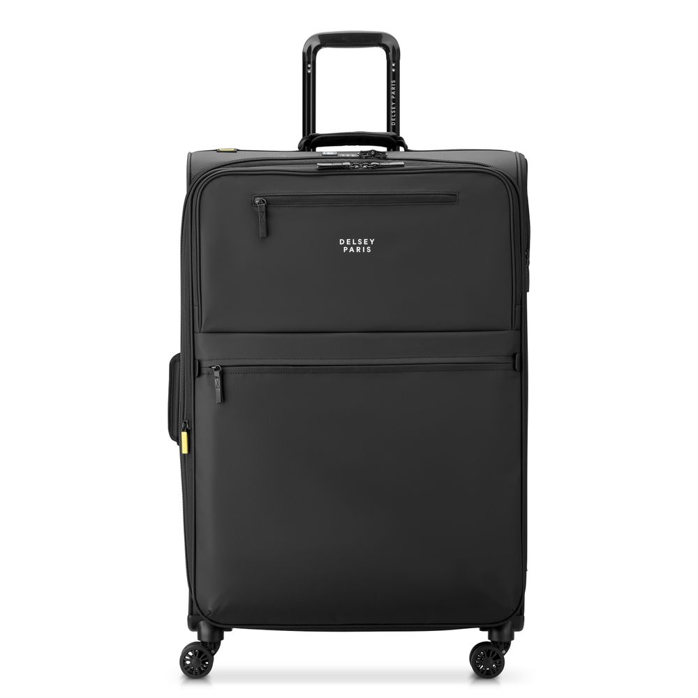 DELSEY PARIS Maleta grande expandible 76 cm MAUBERT 2.0, 109 L, TSA , blanda, 4 ruedas dobles, de Poliéster reciclado. Varios colores