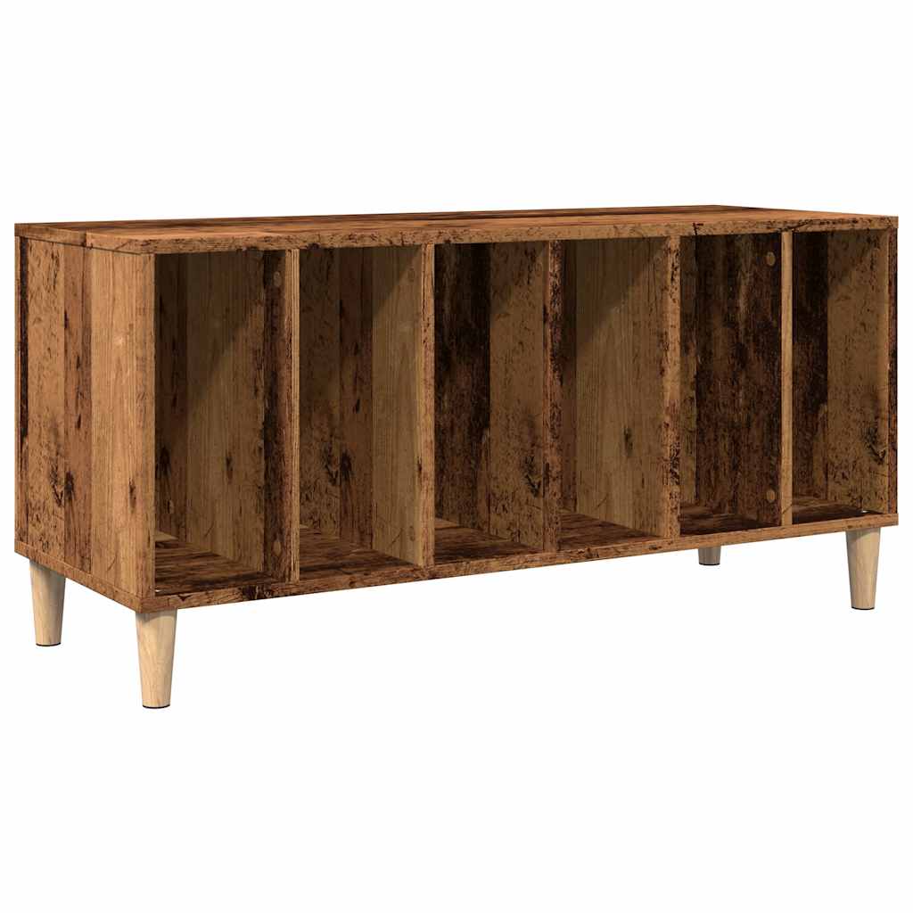 vidaXL Mueble para discos madera contrachapada 100x38x48 cm Multicolor