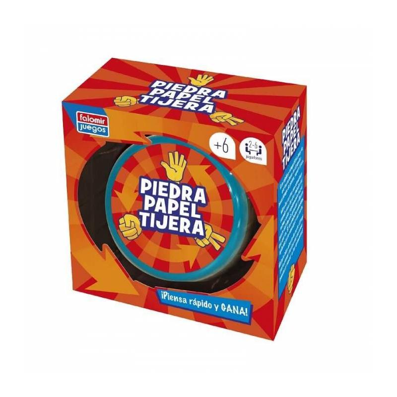 Juego de Cartas Falomir Piedra Papel o Tijera - Para Niños y Adultos