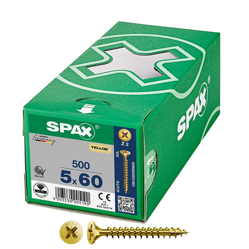 SPAX CP yellox z2 TR 5,0x60