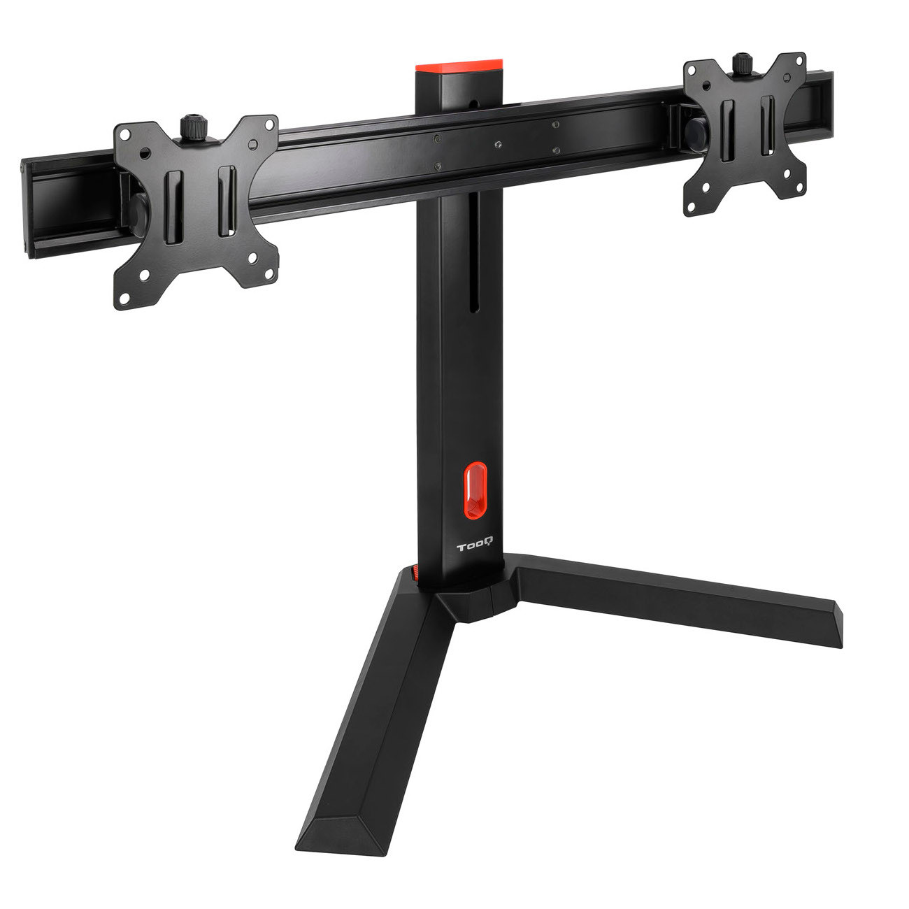 Tooq Soporte TV Mesa Gaming Doble 2 Monitores 17-27 Pantallas Regulación Altura Manual Peso Máximo 7 Kg
