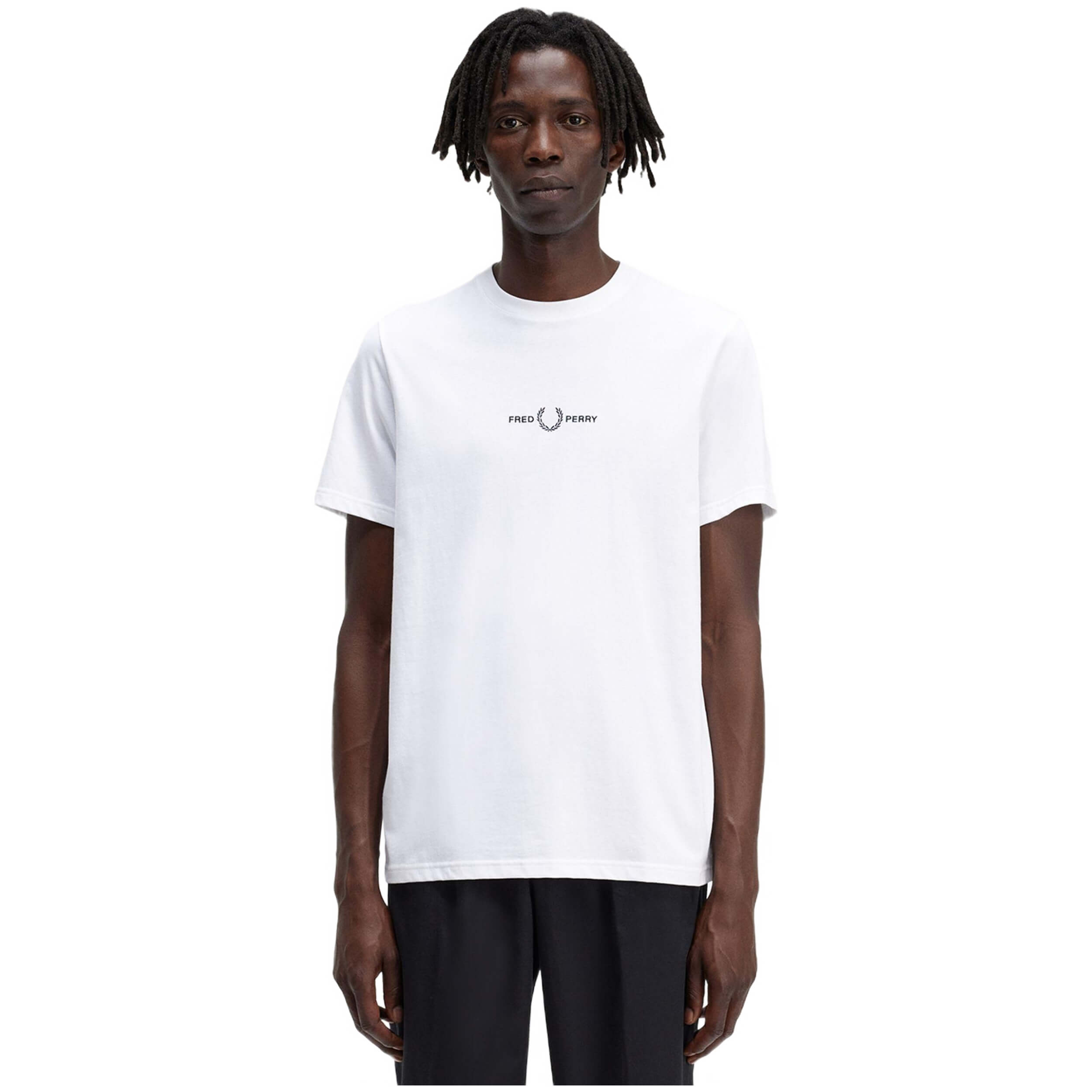 Camisetas De Manga Corta Fred Perry para Hombre en color Blanco