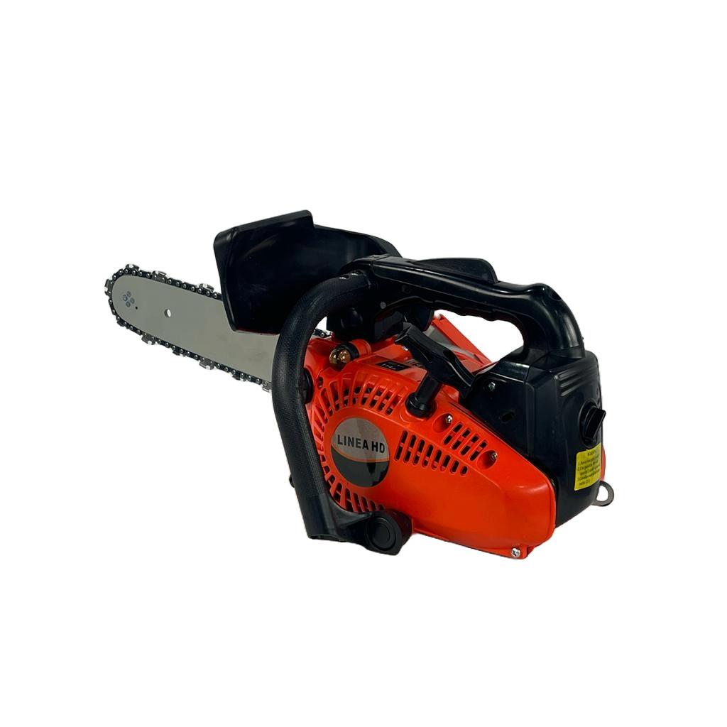 Motosierra de Poda a Gasolina Linea HD 25cc · Espadín 30 cm · 1,3CV · Ligera 3,5 kg · Kit Completo de Mantenimiento