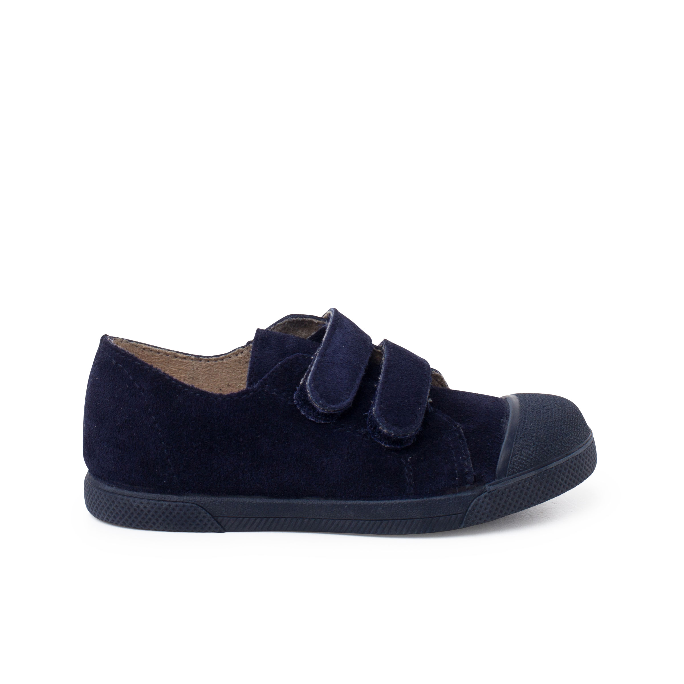 Pisamonas Zapatillas Serraje Niños Puntera Goma