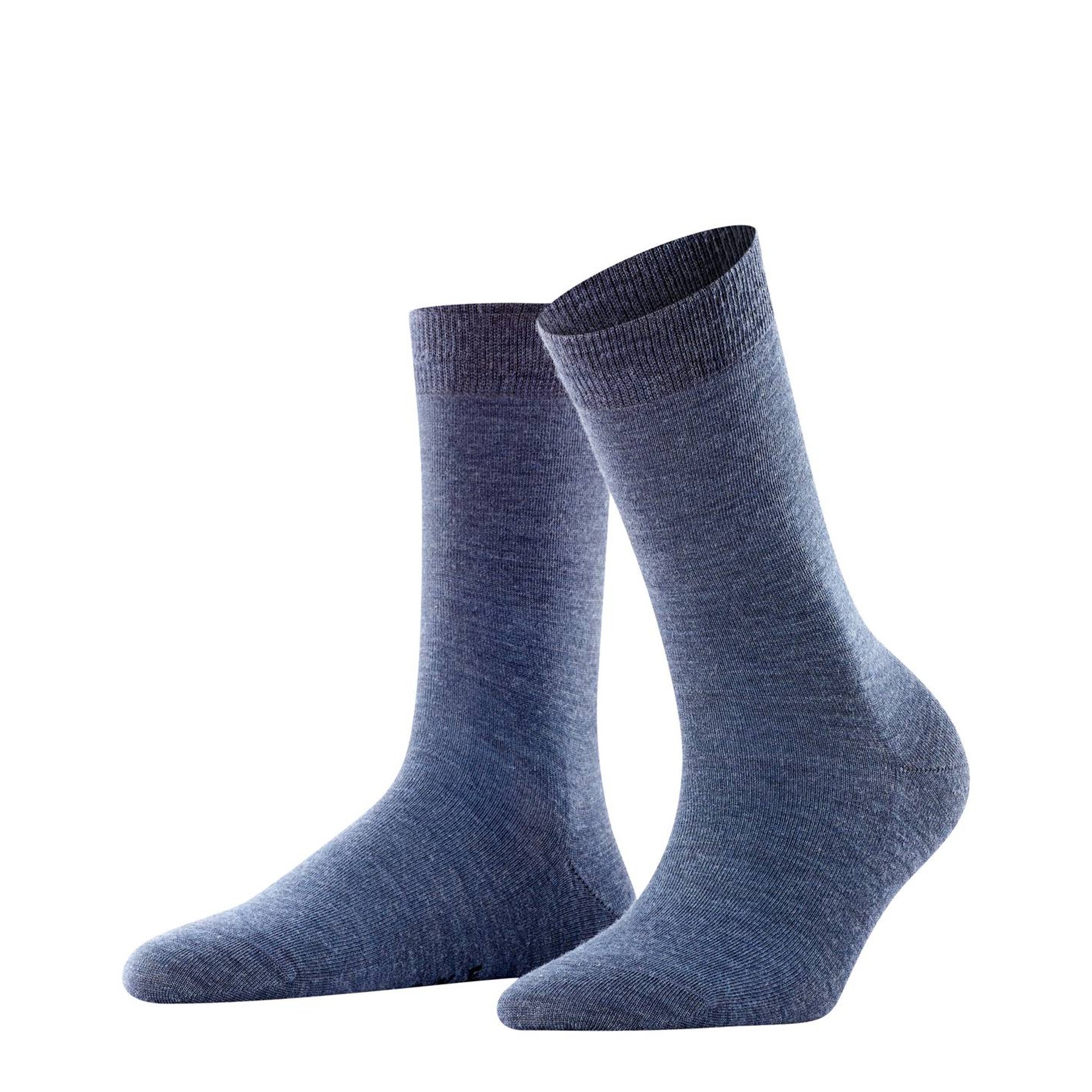 FALKE Calcetines de Mujer - Softmerino SO, Calcetines cortos, monocolor FALKE Softmerino SO