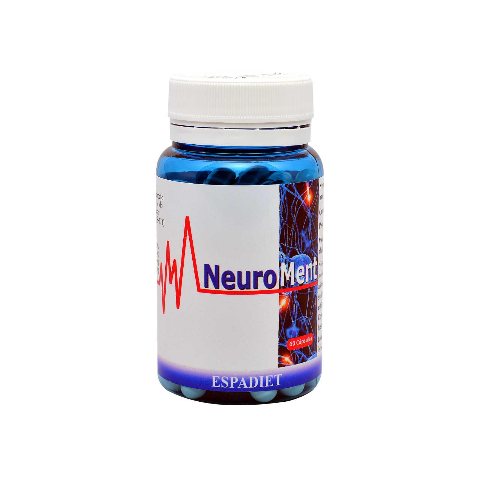 Espadiet Montstar Neuroment 60 Caps - Suplemento para el Cerebro - Mejora la Función Cerebral