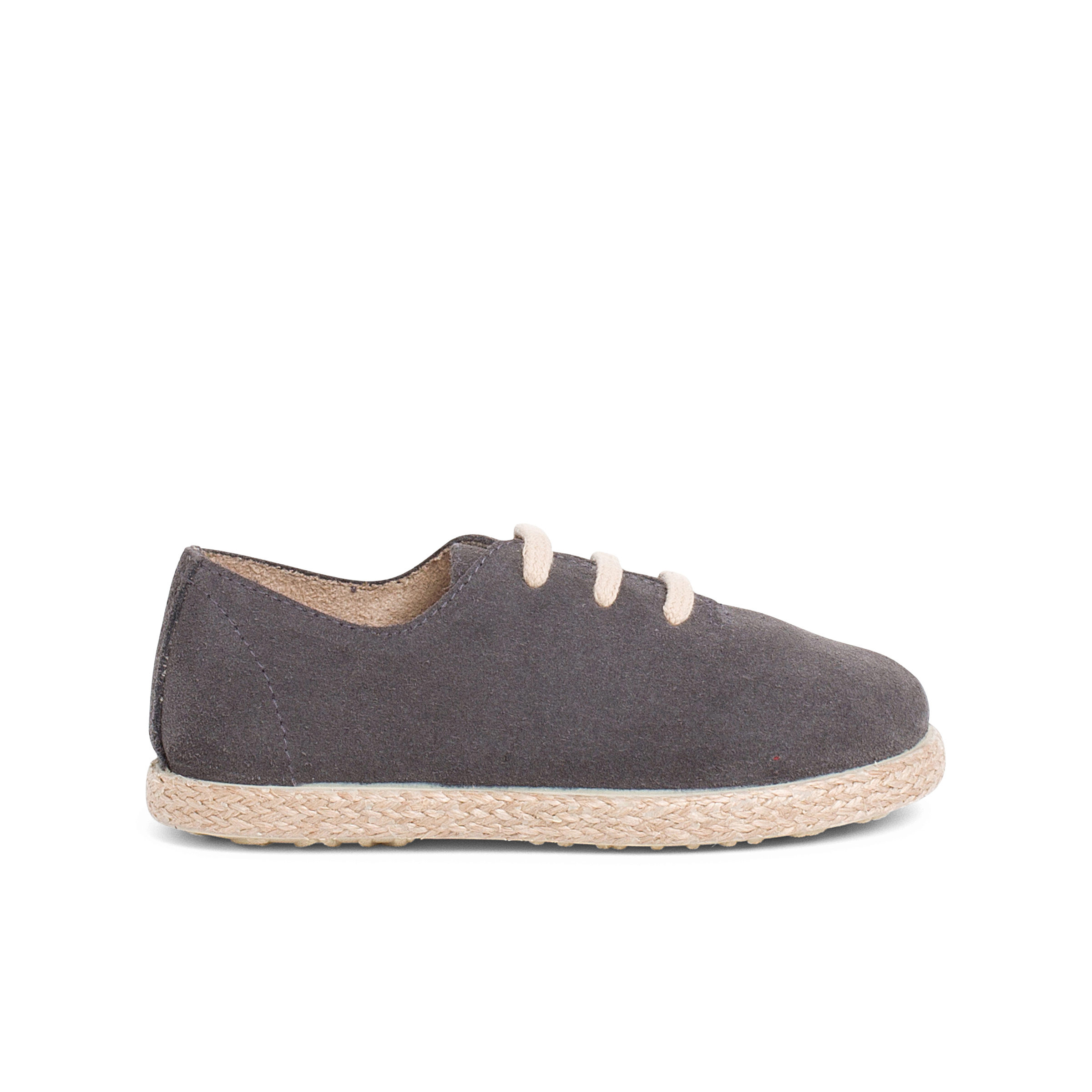 Pisamonas Zapatillas Cordones Serraje Y Yute Niños