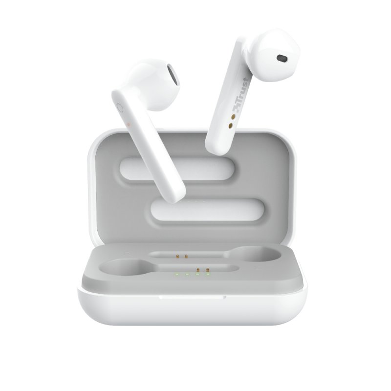 Trust - Trust Primo Touch Auriculares Bluetooth Blancos