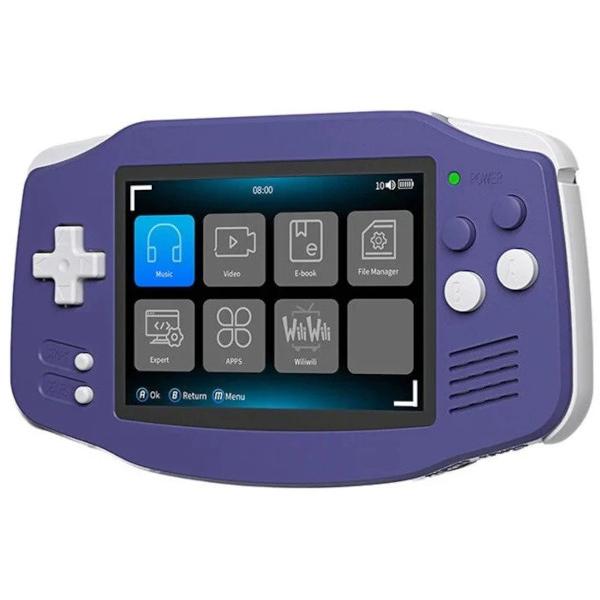 Anbernic consola rg34xx indigo blue (azul indigo)