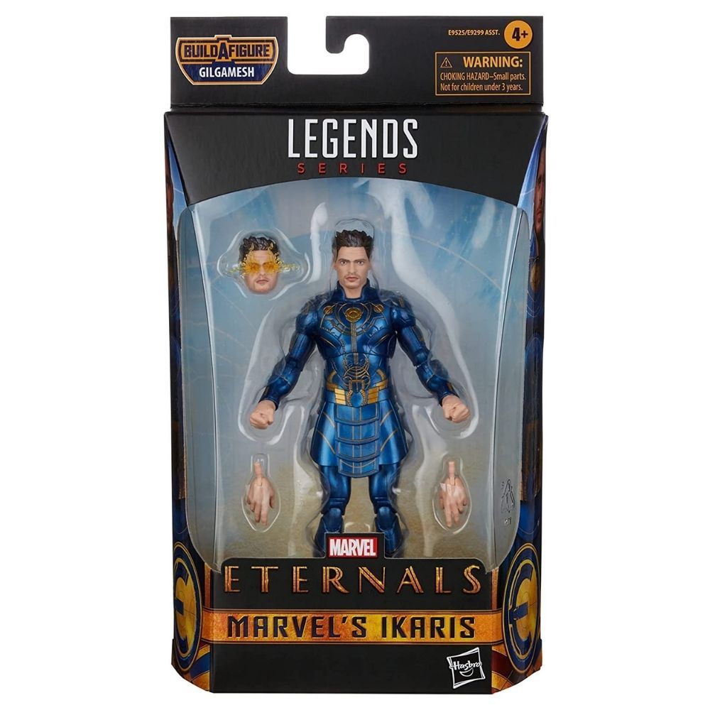 Marvel's Ikaris figura Legends Series Marvel Hasbro Eternals con parte para construir a Gilgamesh