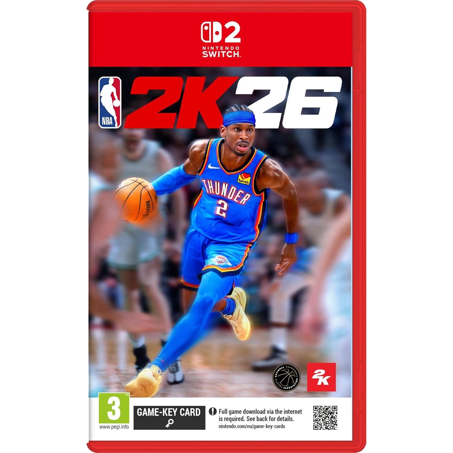 NBA 2K26 Juego Fisico para Consola Nintendo Switch 2