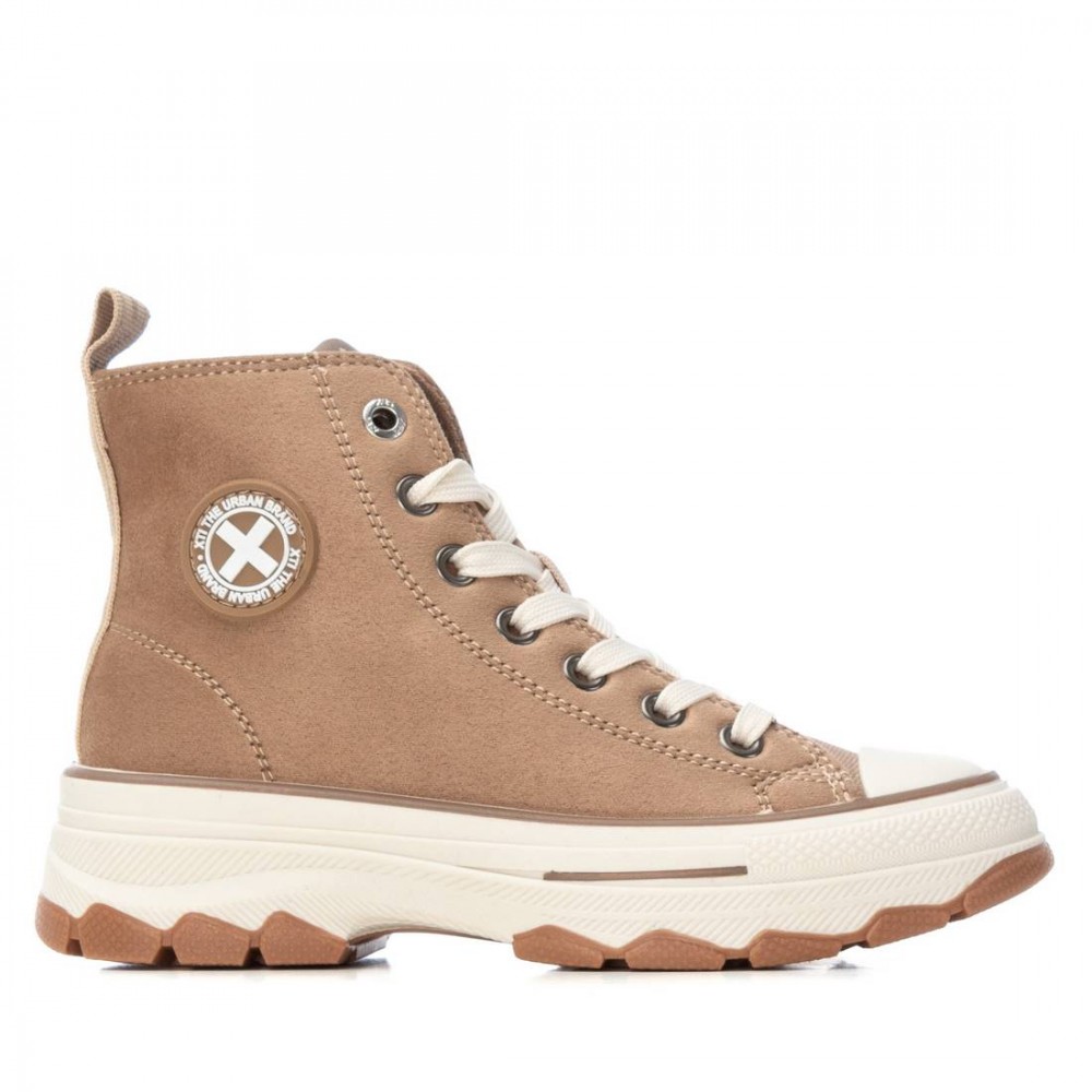 Zapatillas de lona niña XTI KIDS 151321 06 SNEAKERS BOTA ANTELINA TAUPE 36553 25I