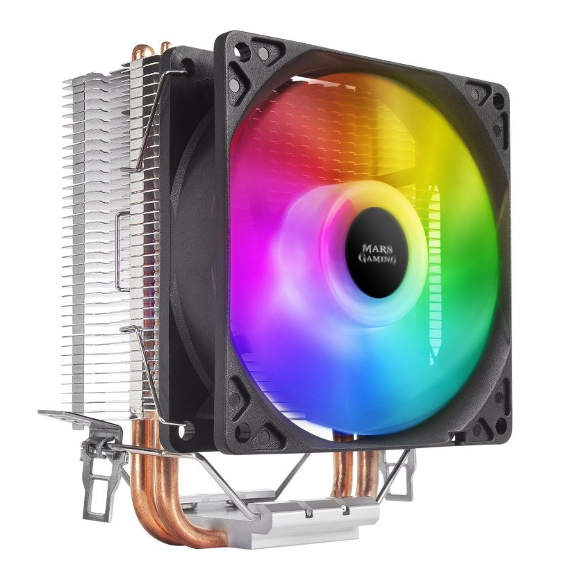 Mars gaming mcpuargb argb tdp cpu fan 90mm black