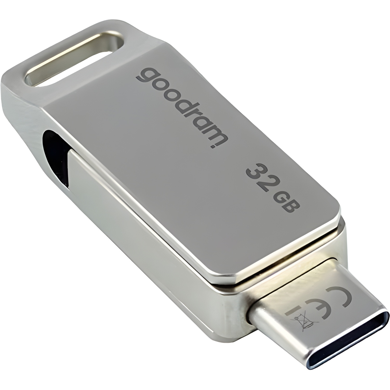 GOODRAM ODA3-0320S0R1 - Llave Dual OTG 32 GB USB 3.2 + Type C