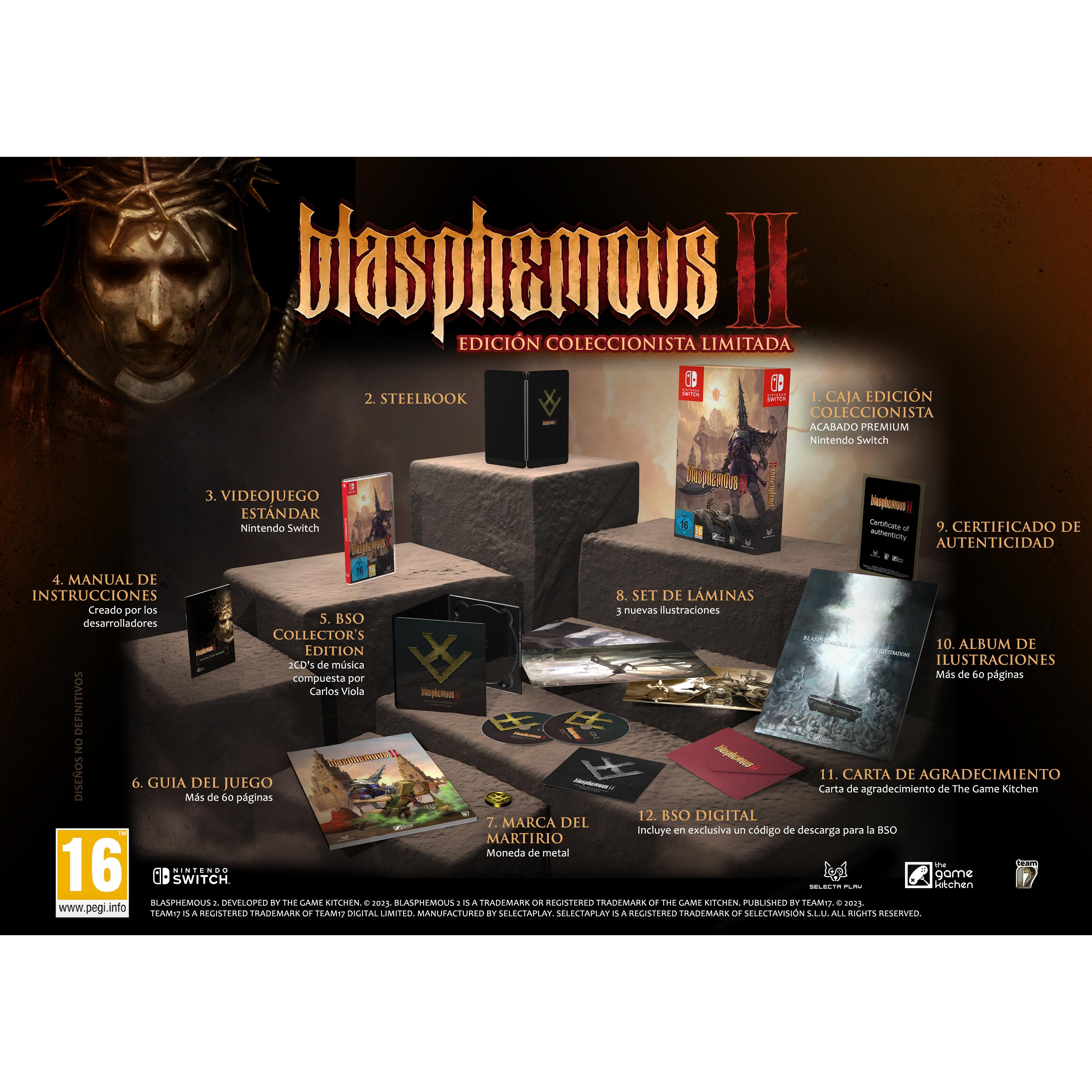 Blasphemous 2 Limited Collectors Edition - Switch - Nuevo Precintado