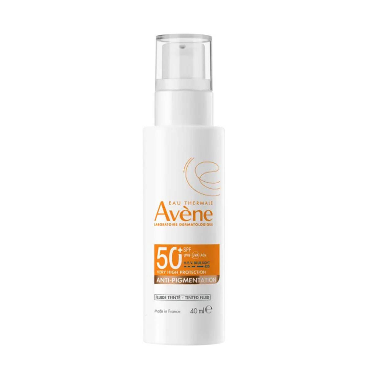 Avene antimanchas fluido solar con color spf 50+ 40ml